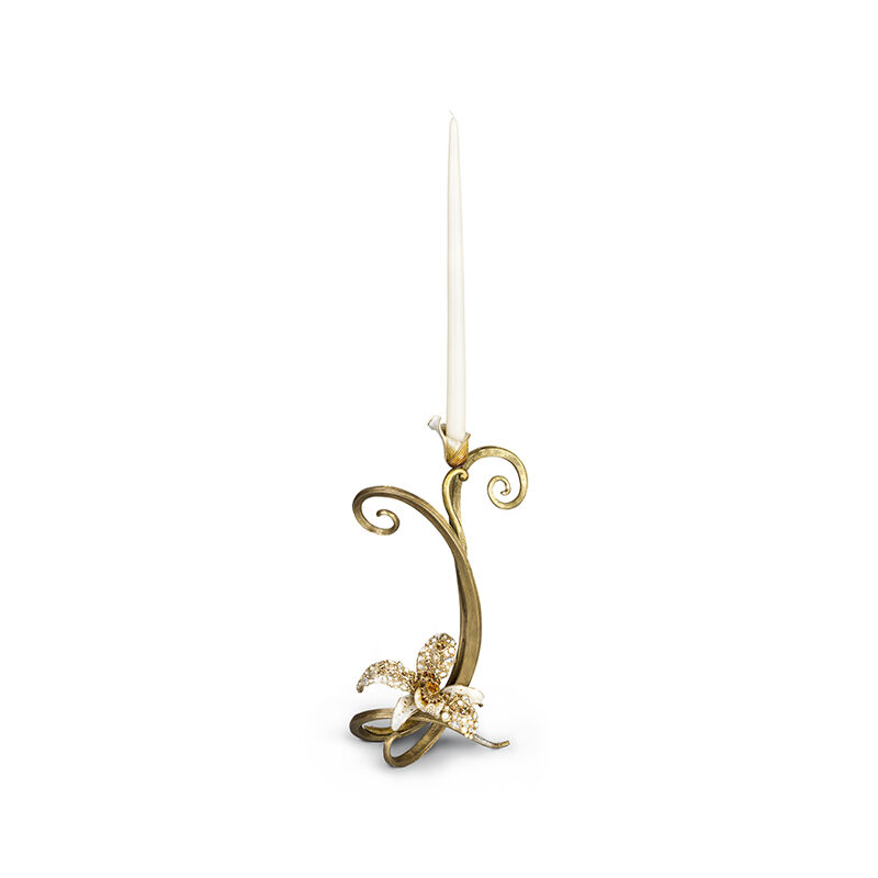 Mirabelle Orchid Single Candlestick, large